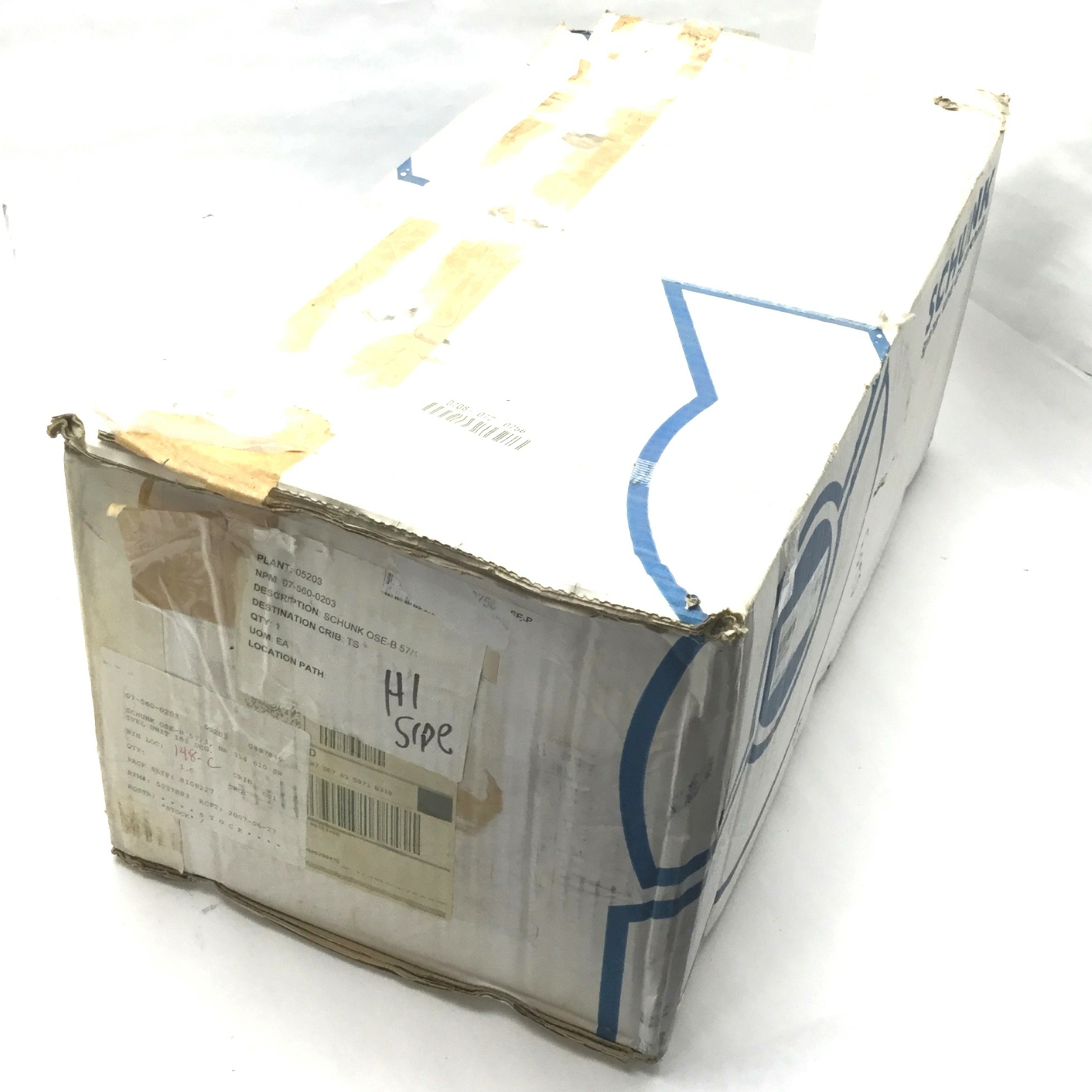 Schunk OSE-B57/1 Pneumatic Rotary Actuator, Swivel Angle: 0-90 Degrees