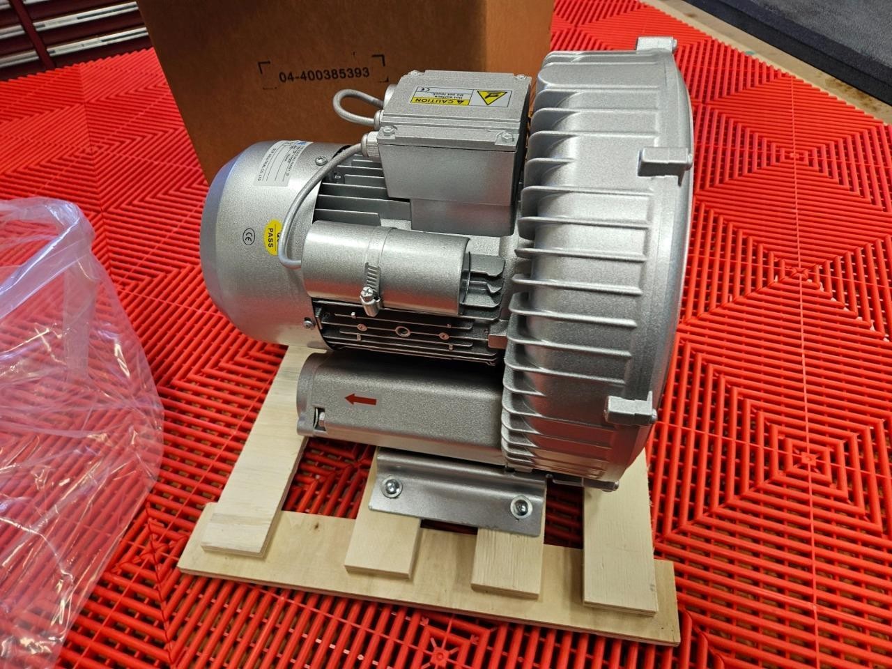 Liongoal 2 HP 2LG510-7AA21 Regenerative Blower, Vacuum Pump 115V , 150 CFM
