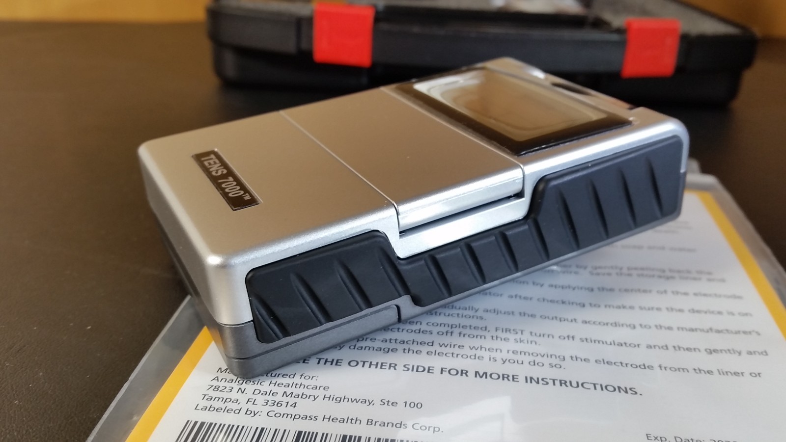 TENS 7000 2nd Edition Back Pain Relief Digital Unit / Accessories