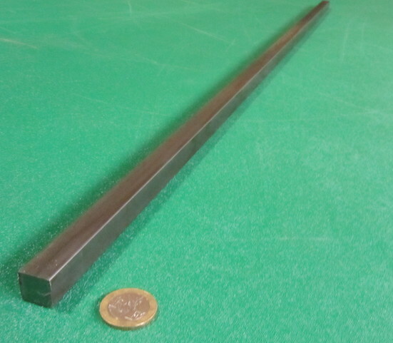 12L14 Square Carbon Steel Bars, 9/16″ Square x 4 Ft Length