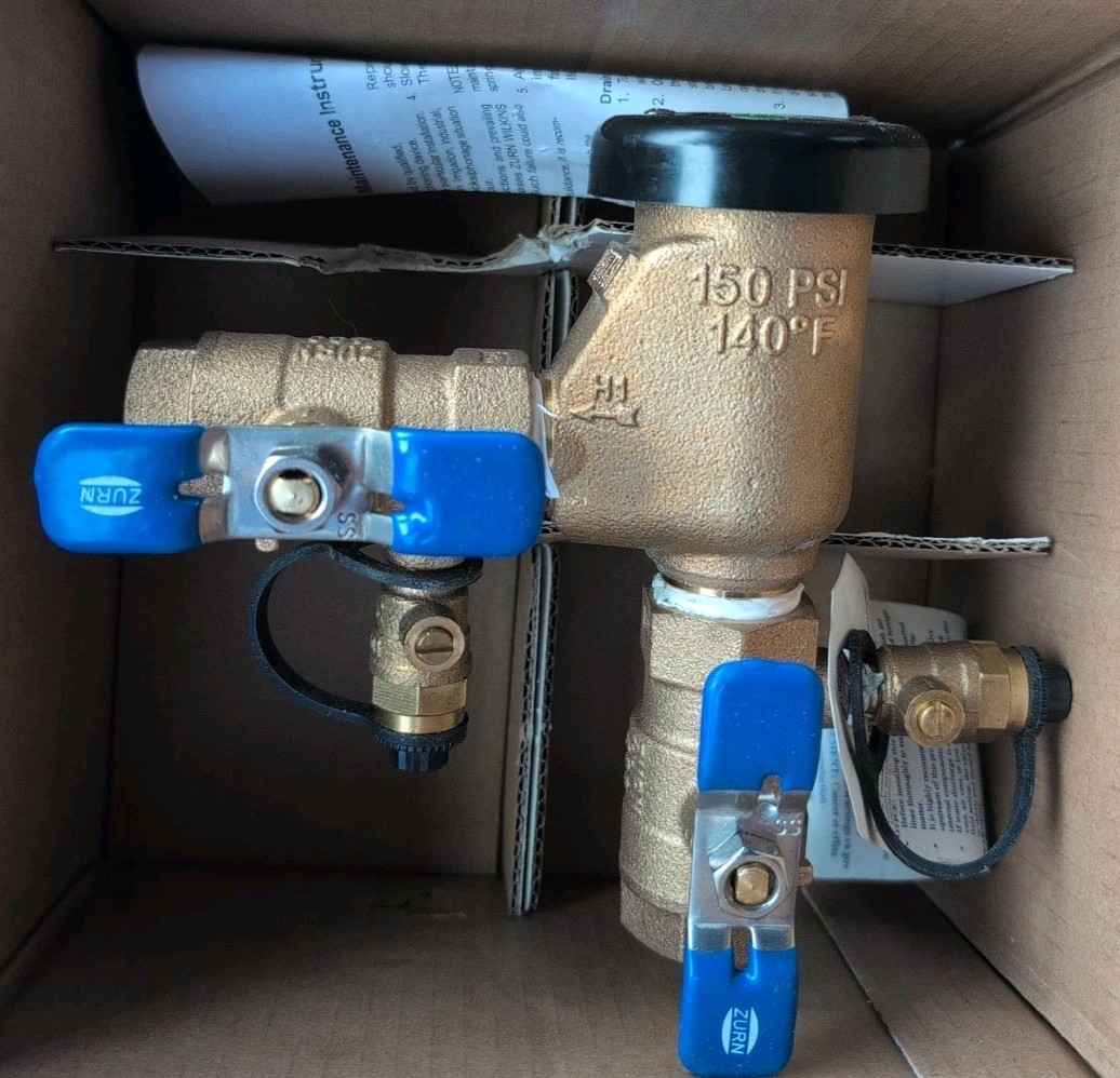 Zurn Wilkins 34-710 3/4″ 710 Pressure Vacuum Breaker Assembly Brand New Open Box