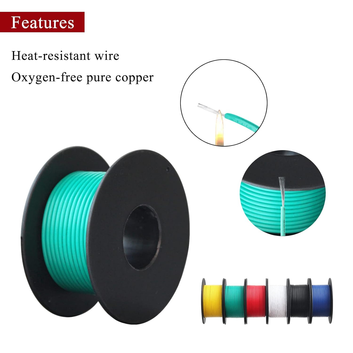 18 Gauge Electrical Wire,18 awg Wire- 18 Gauge Stranded Tinned Copper Wire with