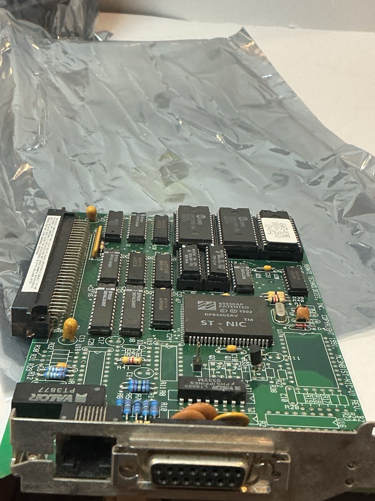 Asante Technologies MC3NB (ST-NIC-V) Macintosh NuBUS Card