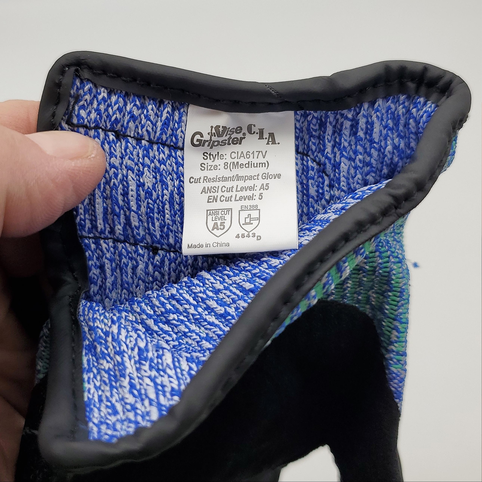 Global Glove CIA617V Cut Impact Abrasion Resistant Gloves Medium Vice Gripster