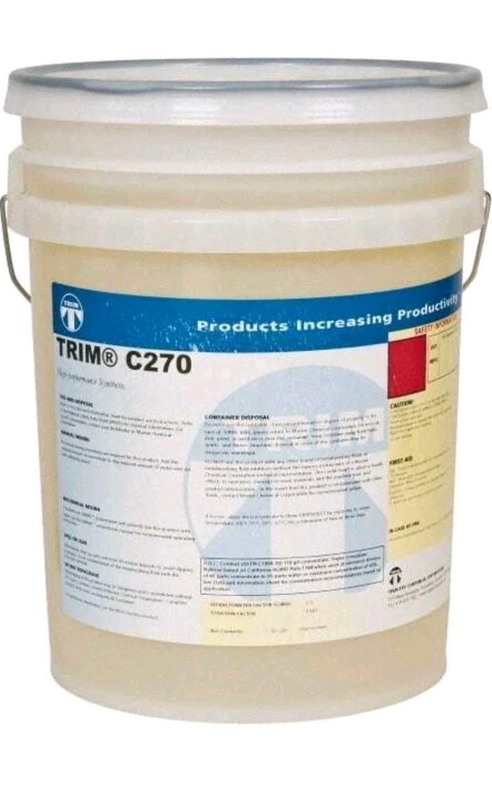 Master Fluid Solutions TRIM C270 5 Gal Pail Cutting & Grinding Fluid Synth. GB