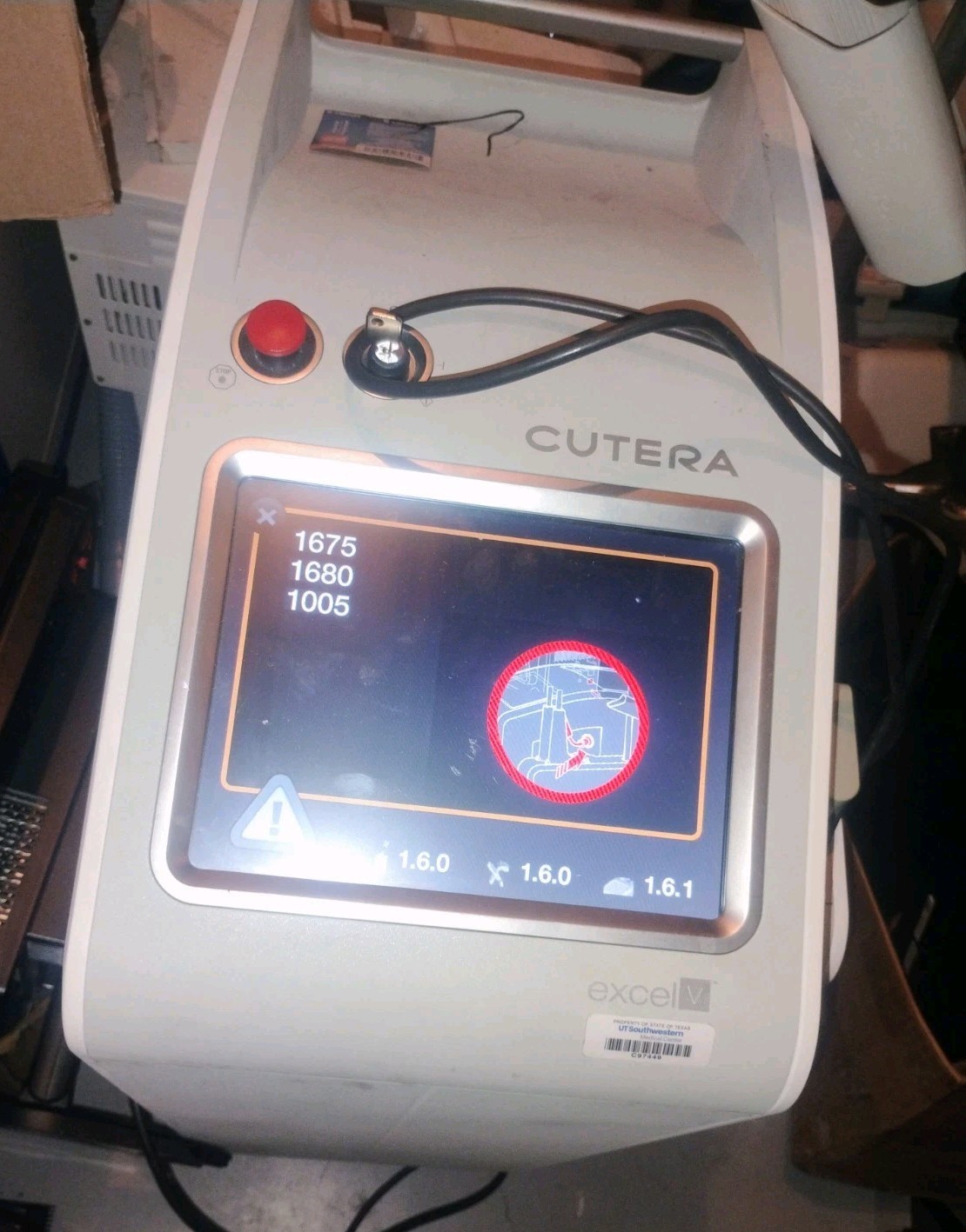 Cutera Excel V Used Condition With Power Cord and Key Only- Read