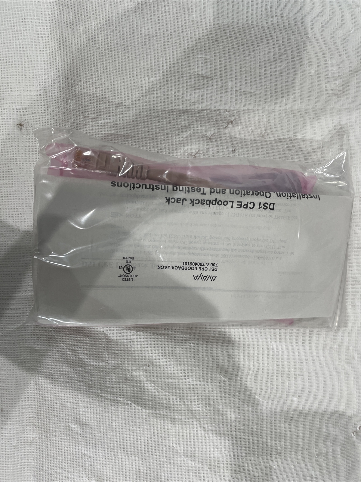 Lot of (30) Lucent Avaya Technologies DS1 CPE Loopback Jack 700A 700406101 NEW