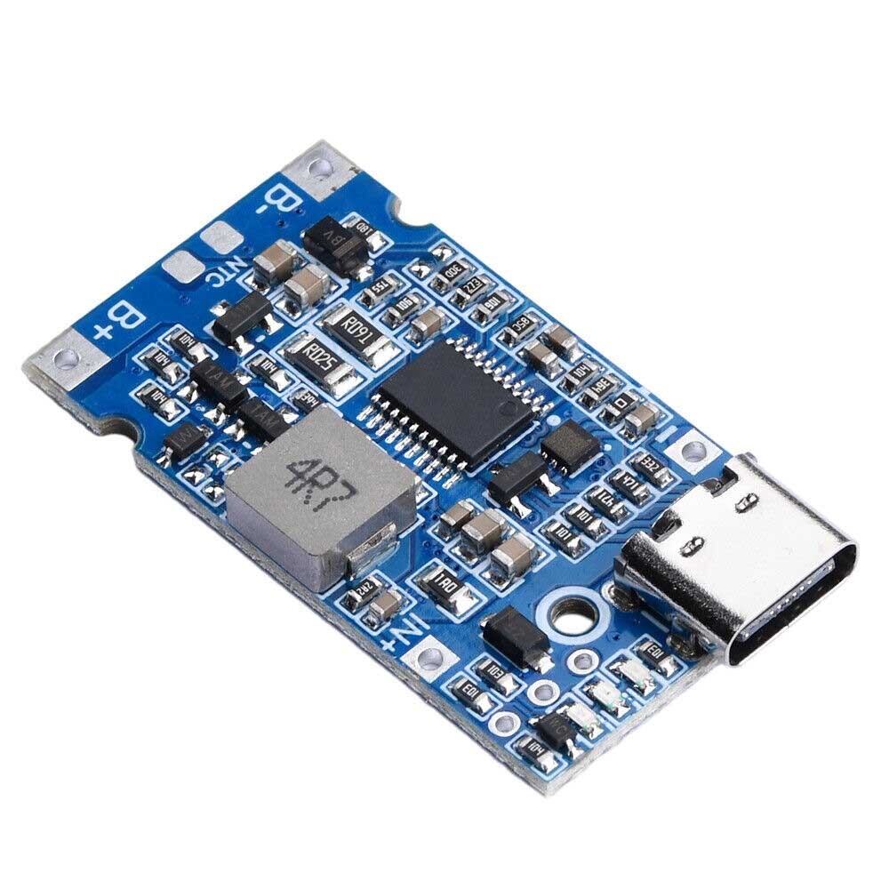 2/4/6pcs Type-C/Micro USB 2S 3S 4S BMS 18W 2A Li Li-ion Battery Charging Module