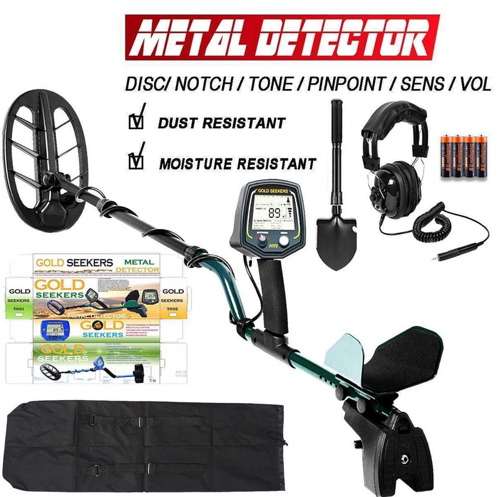 Professional Underground Gold Metal Detector with Headphone for Deap Search