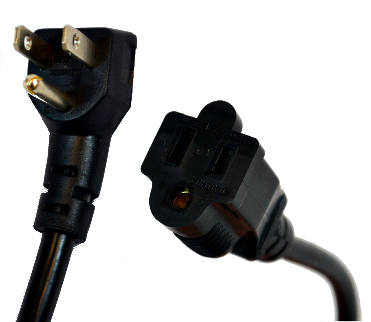 OCSParts 105308 9-Foot 16/3 5-15P (Angle Plug) to Nema(Female)