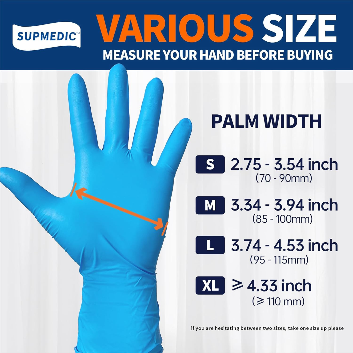 Medical Soft Max™ Nitrile Exam Gloves, 100 Count Latex-Free Powder-Free Non-Ster