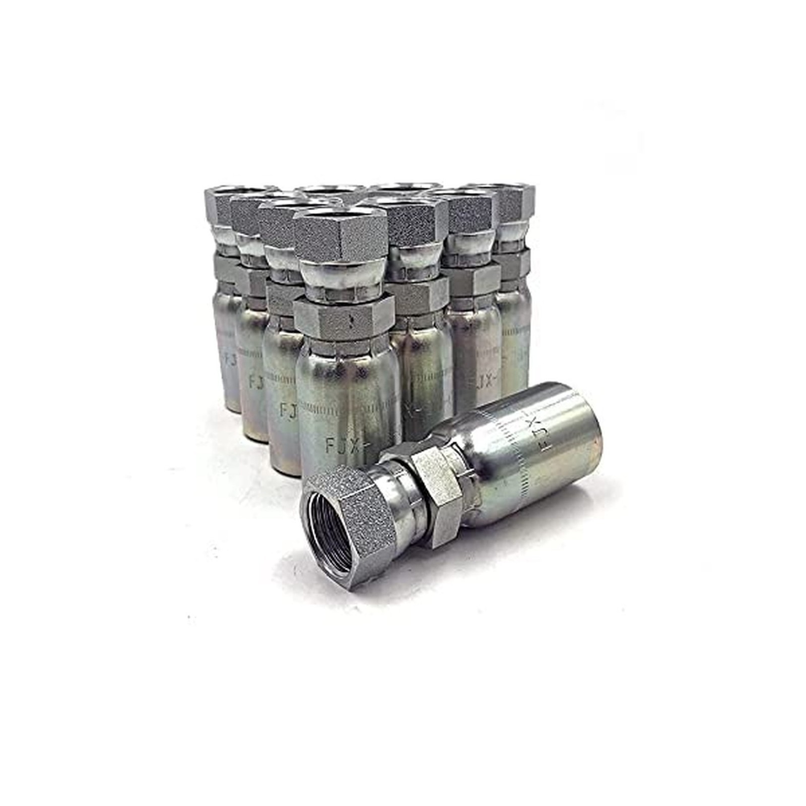 (10-Pack) FJX-16-16 | 1″ Hose x 1″ JIC 37° Female Hydraulic Hose End Swivel