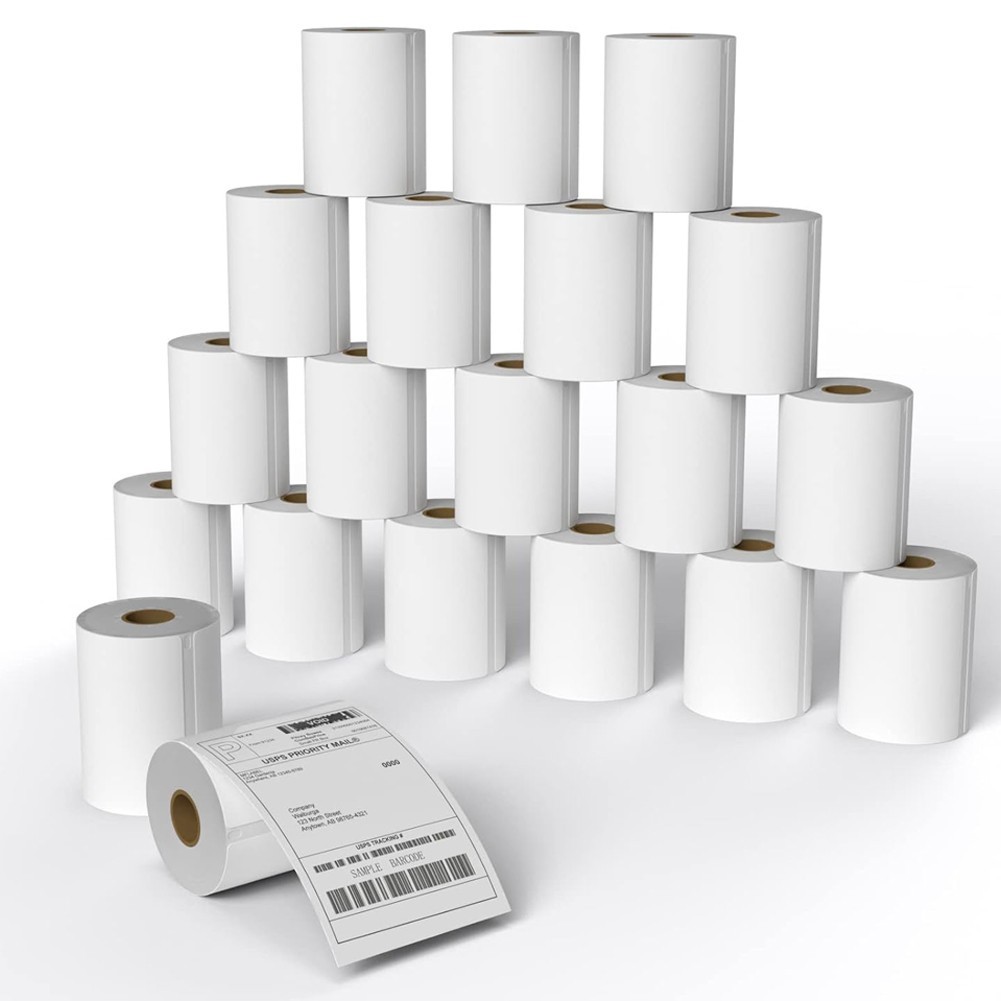 4×6 Direct Thermal Labels Premium Zebra Eltron 2844 ZP450 Compatible 260 Rolls