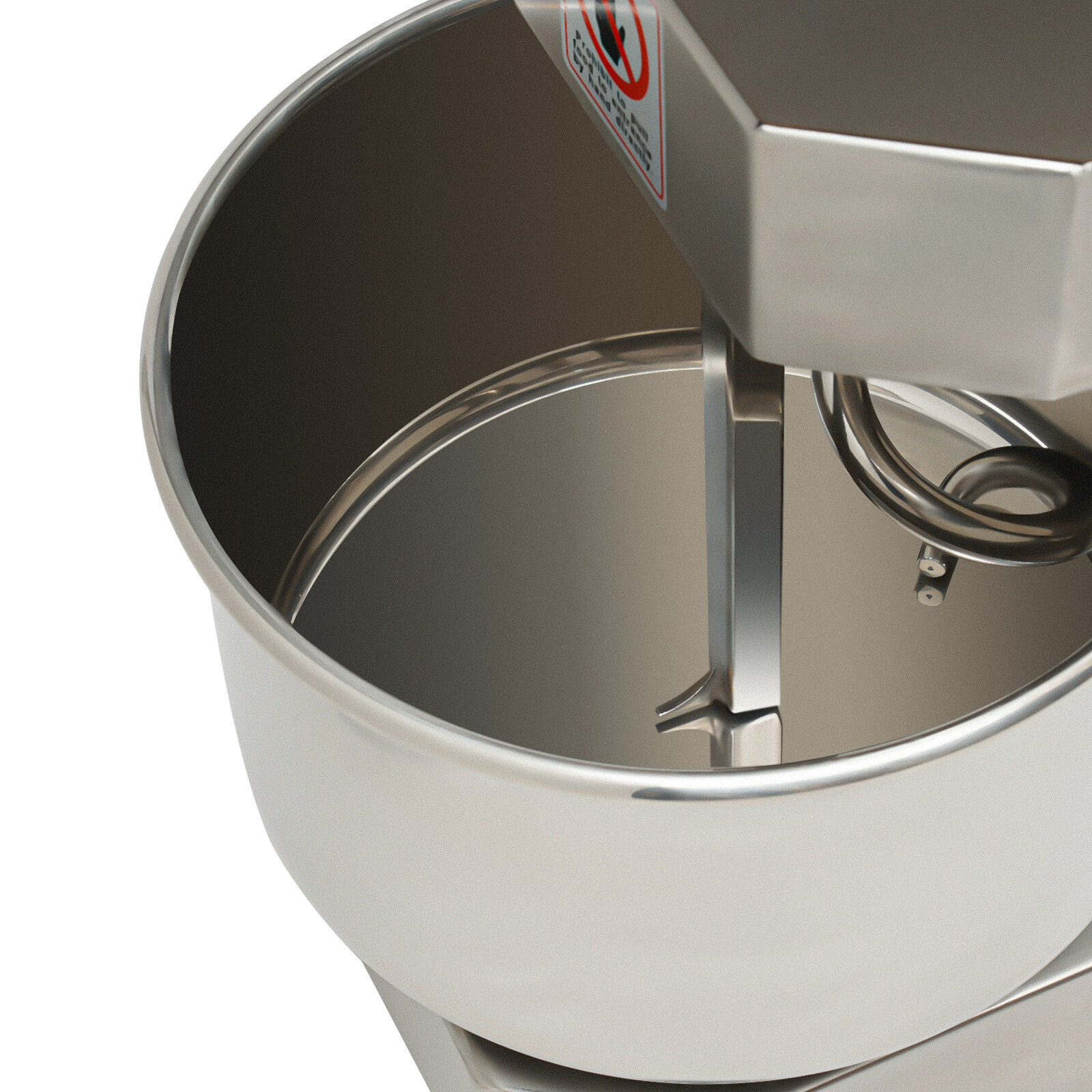 110V 60Hz Dough Kneading Machine 750W Commercial Dough Mixer, Max 360° Mixing