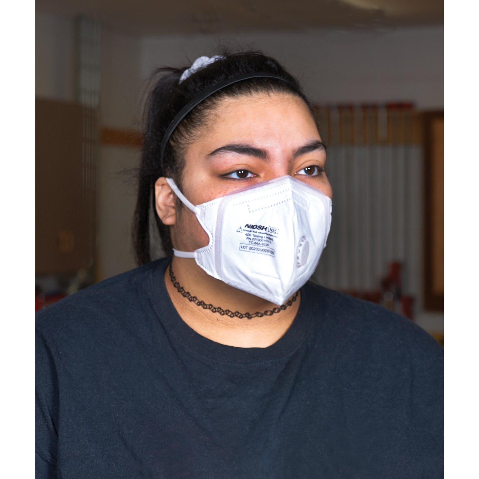 SoftSeal N95 V-Fold Valved Mask – Medium – Pack of 3