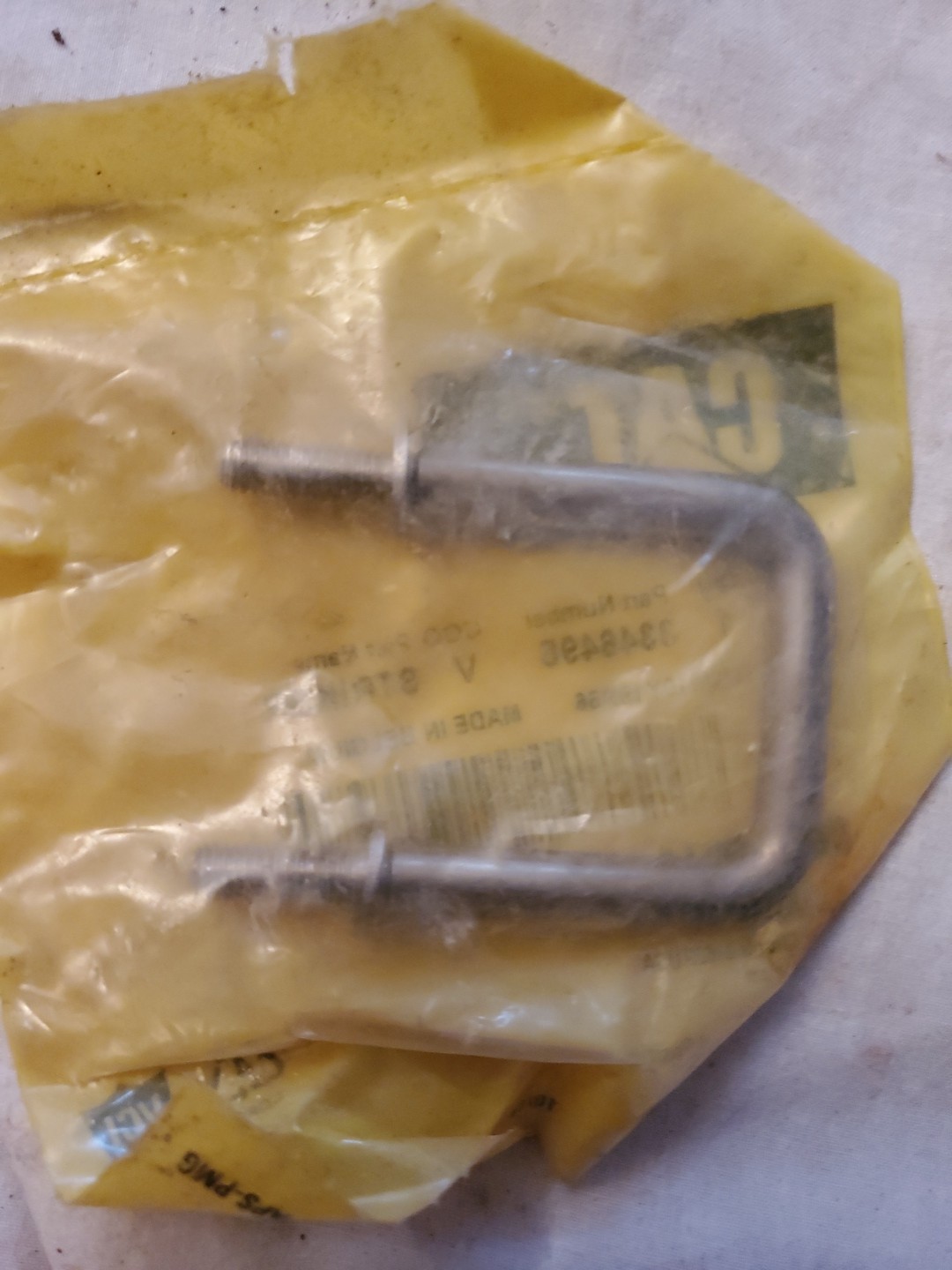 Caterpillar 334-6495 40mm Long Window Latch Striker Unused In Original Packaging