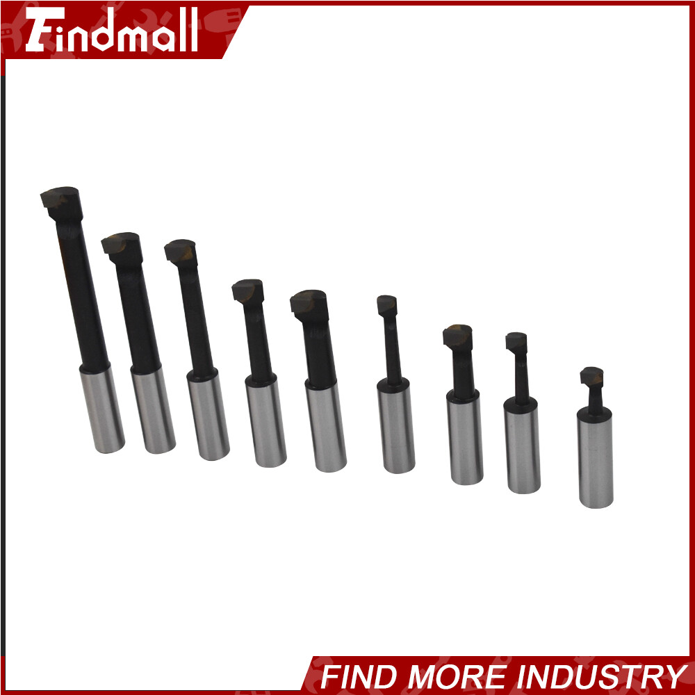 9 PCS 1/2″ BORING BAR SET CARBIDE TIPPED BARS 1/2″ SHANK LATHE TOOL