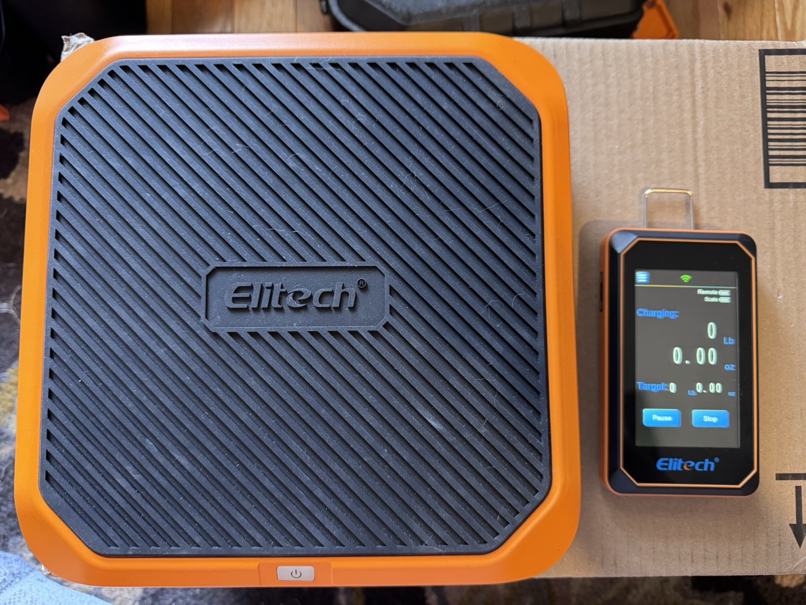 Elitech SRL-100 Wireless Digital Refrigerant Scale HVAC 220lb Used
