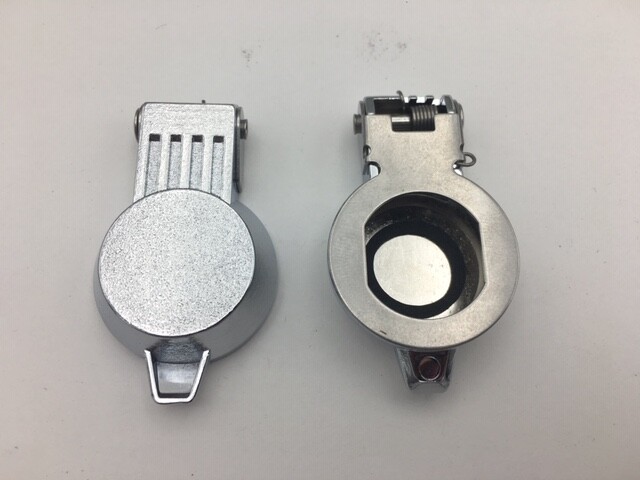Metal Cam Lock Dust Covers Spring Loaded w/ Gasket Weather Resistant &Decorative