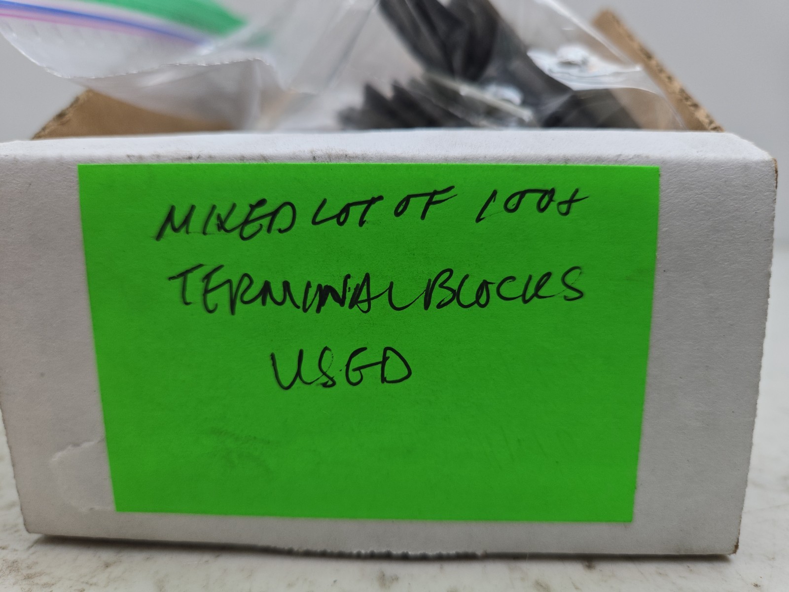Mixed Lot of 100+ Terminal Blocks End Blocks End Cover Allen Bradley Weidmuller