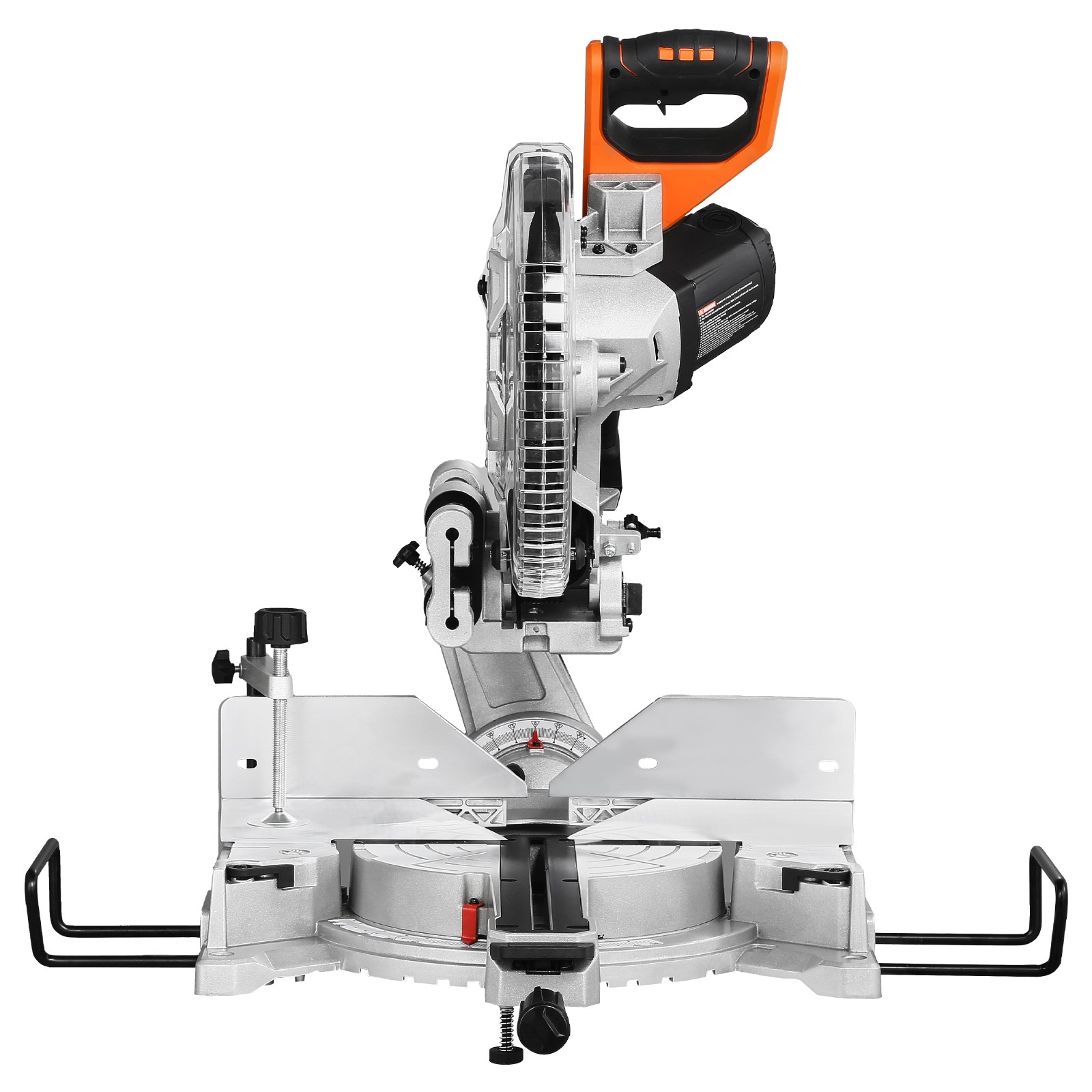 Sliding Compound Miter Saw 12-In Blade 15 Amp Motor Corded Double Bevel 60-Tooth