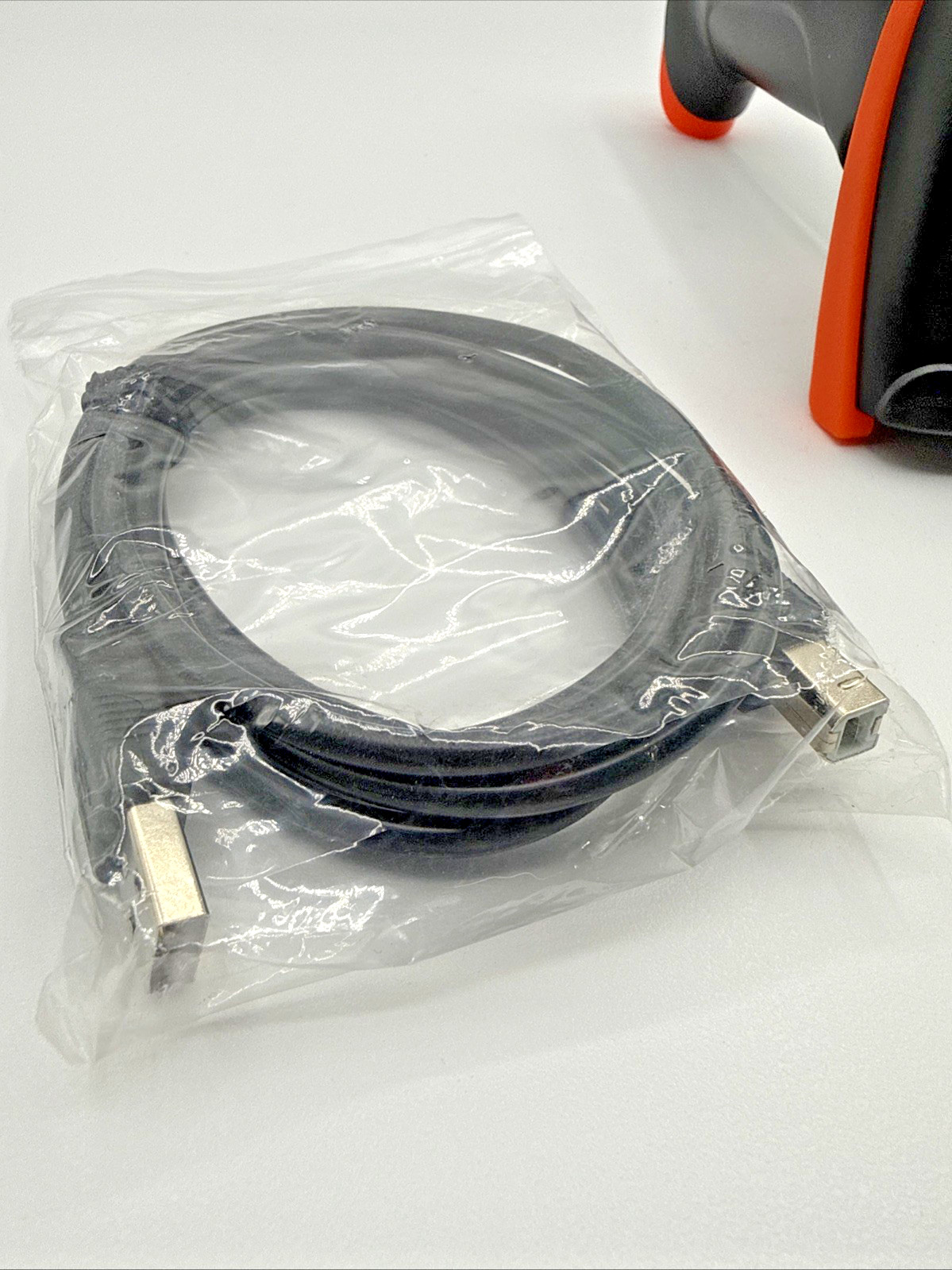 TERA 5100 Wireless 1D Laser Barcode Scanner 2.4GHz USB Receiver Orange