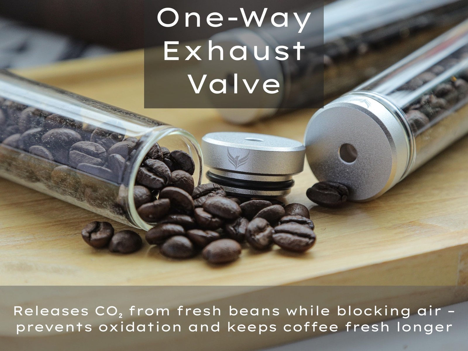 Knodos Single Dose Coffee Bean Storage Tubes Espresso Bean Cellar 12Pcs One-Way