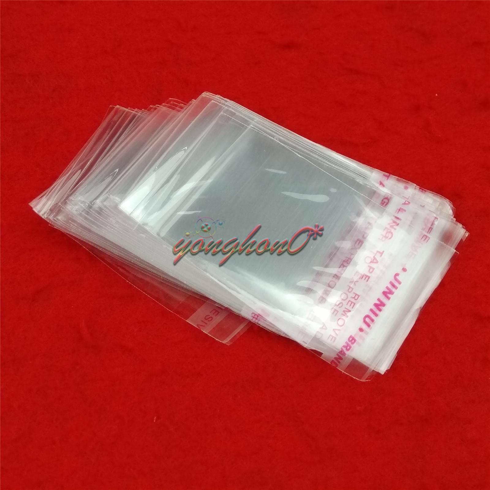 500PCS Wholesale Lots Self Adhesive Seal Plastic Bags 5 x 7cm