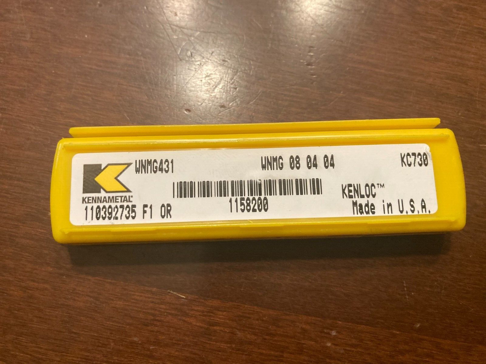 5 pcs KENNAMETAL WNMG431 KC730 WNMG 08 04 04 CARBIDE INSERTS