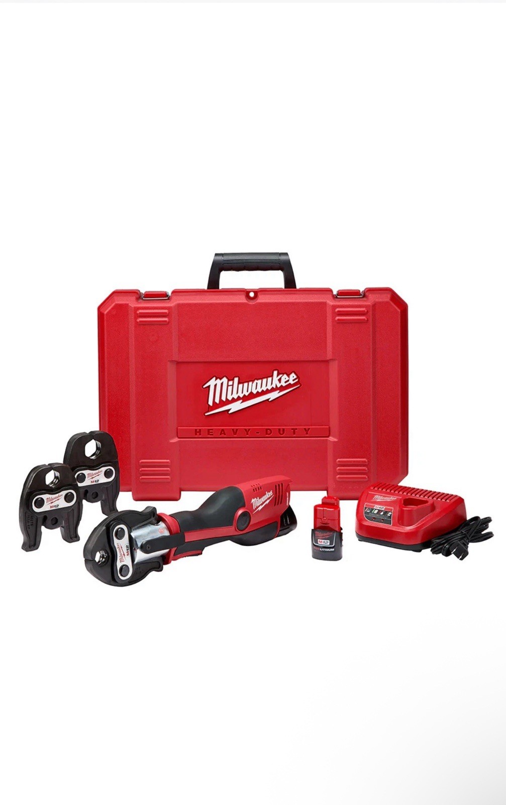 Milwaukee 2473-22 M12 12V Force Logic Press Tool Kit