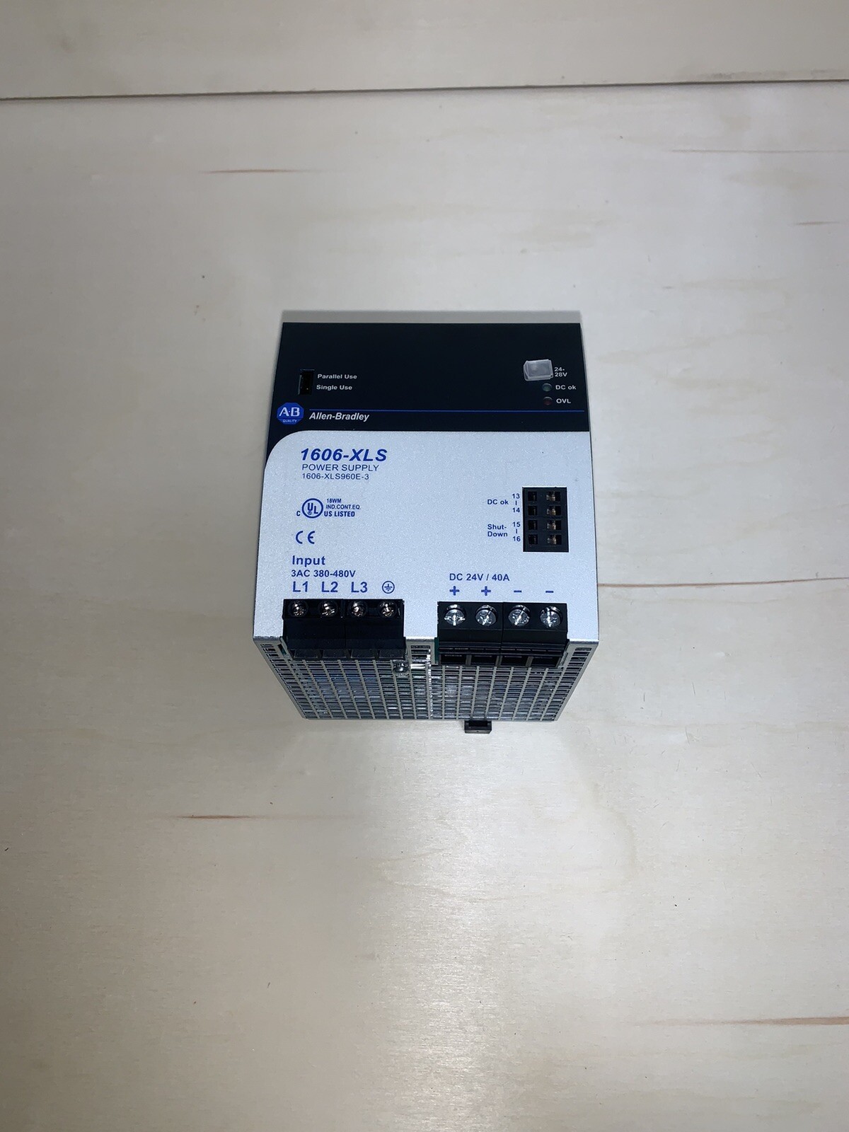 Allen Bradley Power supply, #1606-XLS, #1606-XLS960E-3, NOS, (JR-9)