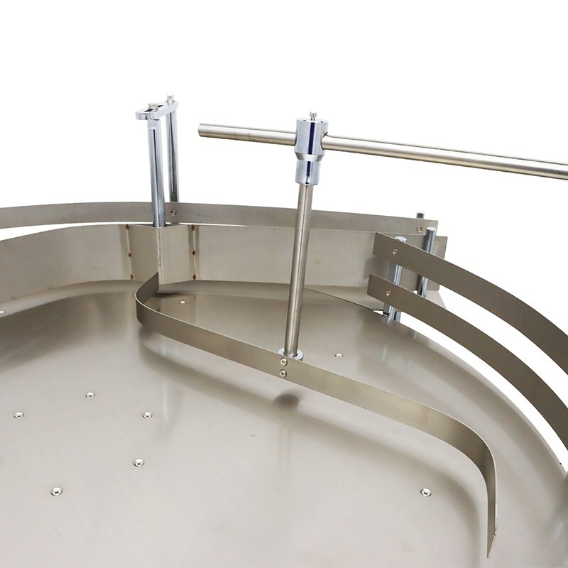 39.37″/100cm Bottle Accumulation Table Assembly Line Bottle Collecting Machine