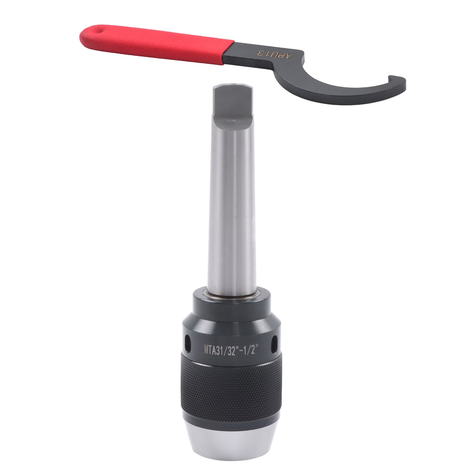 1/32″ – 1/2″ Capacity Keyless Drill Chuck with Taper MT3 Integral Shank Steel