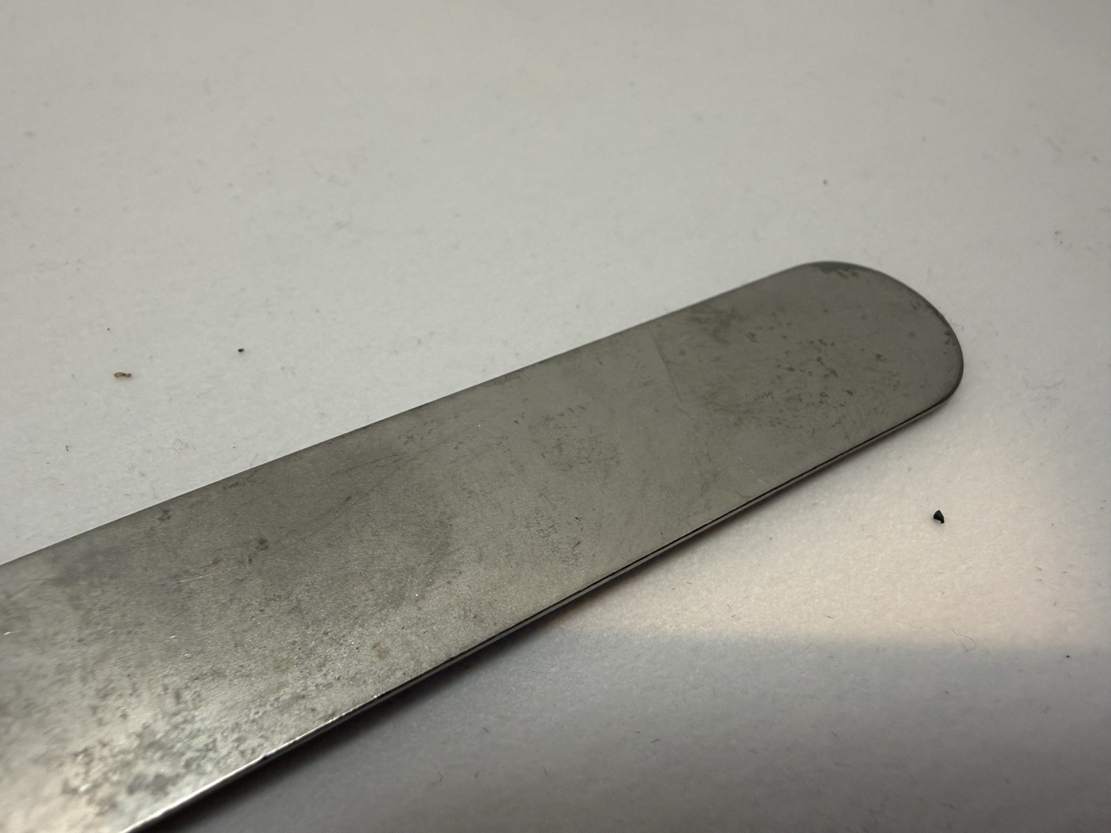 Aesculap BT752R Abdominal Intestinal Spatula 7 7/8″ Stainless 17mm Surgical