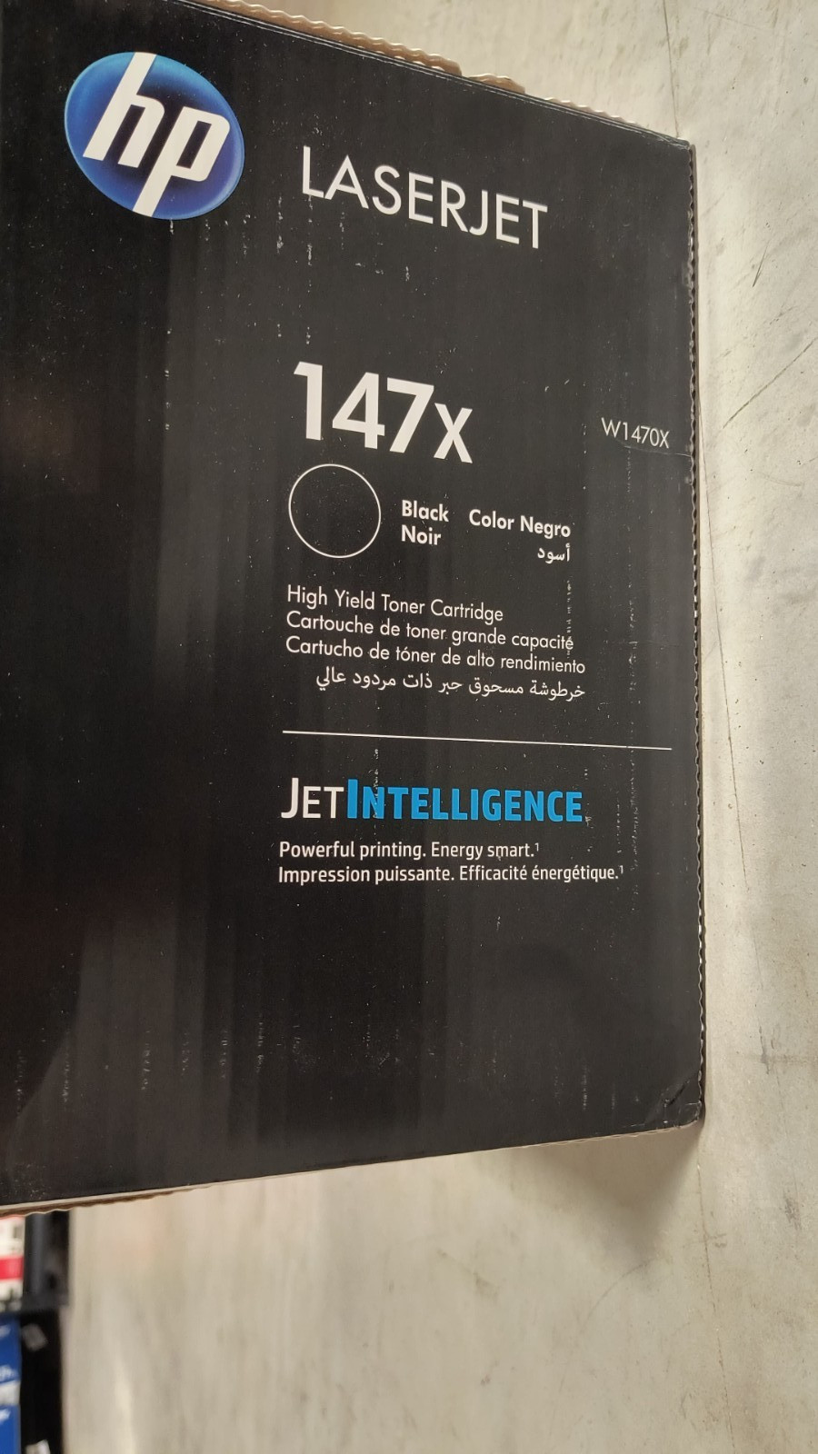 Genuine HP 147X W1470X High Yield Black Toner Cartridge No Extra Charges ✅