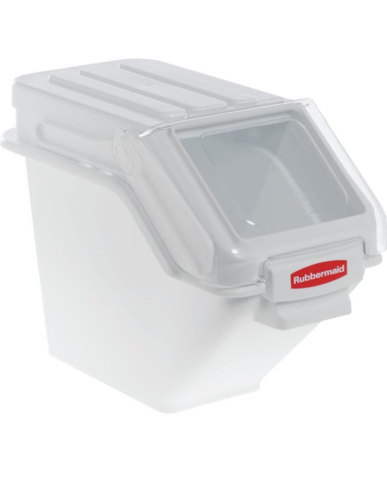 Rubbermaid Commercial Fg9g5700wht Bulk Storage Bin, 100 Cup W/Scoop And Lid, NEW
