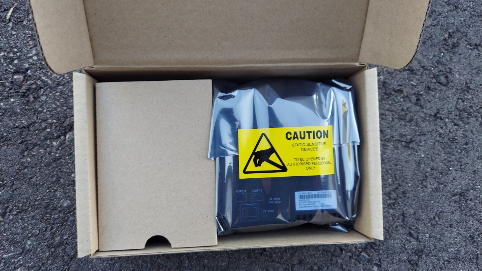 New Emerson VE6020 DeltaV 4-Port Ethernet Switch