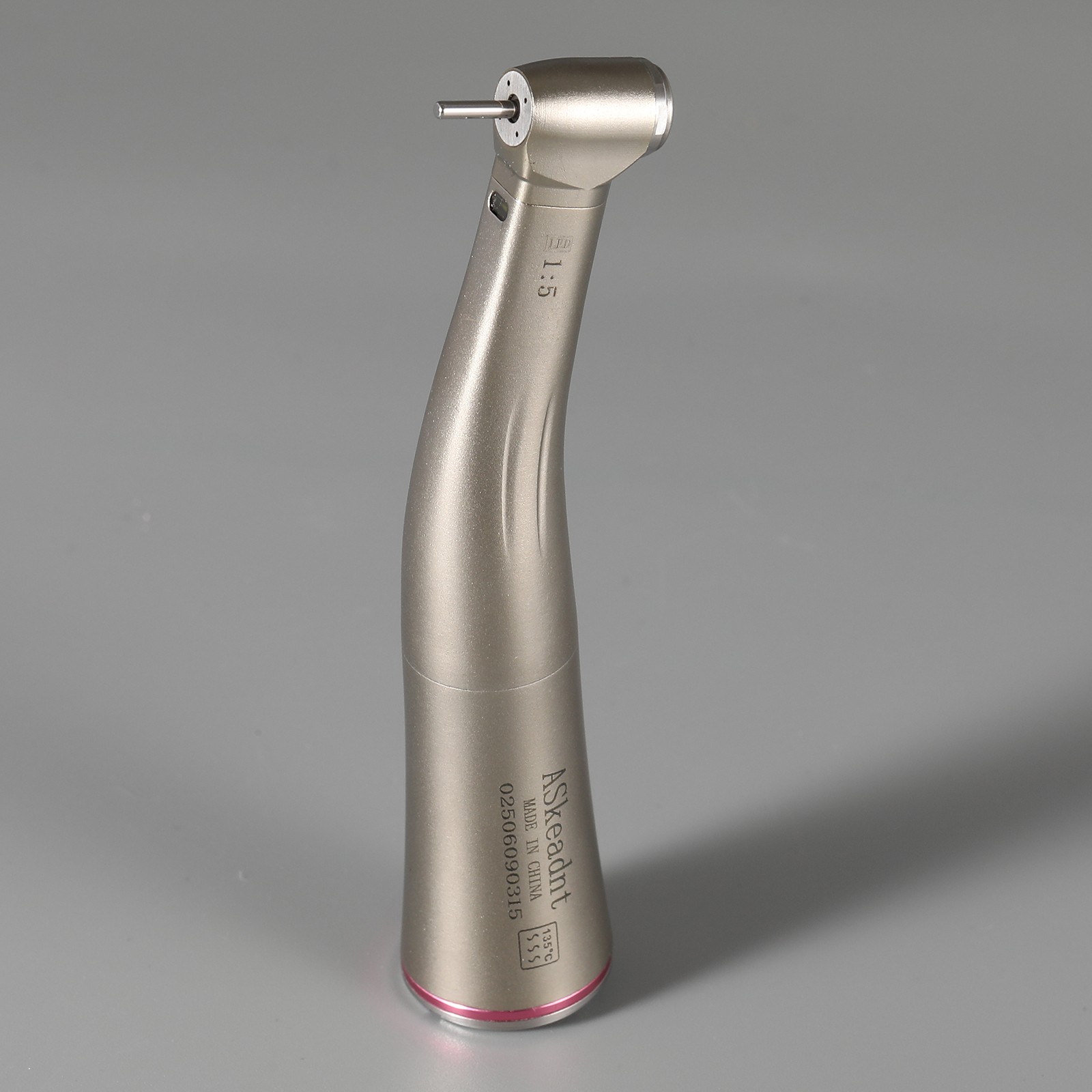 NSK Style Dental 1:5 Increasing Fiber Optic LED Contra Angle Handpiece ASkeadnt