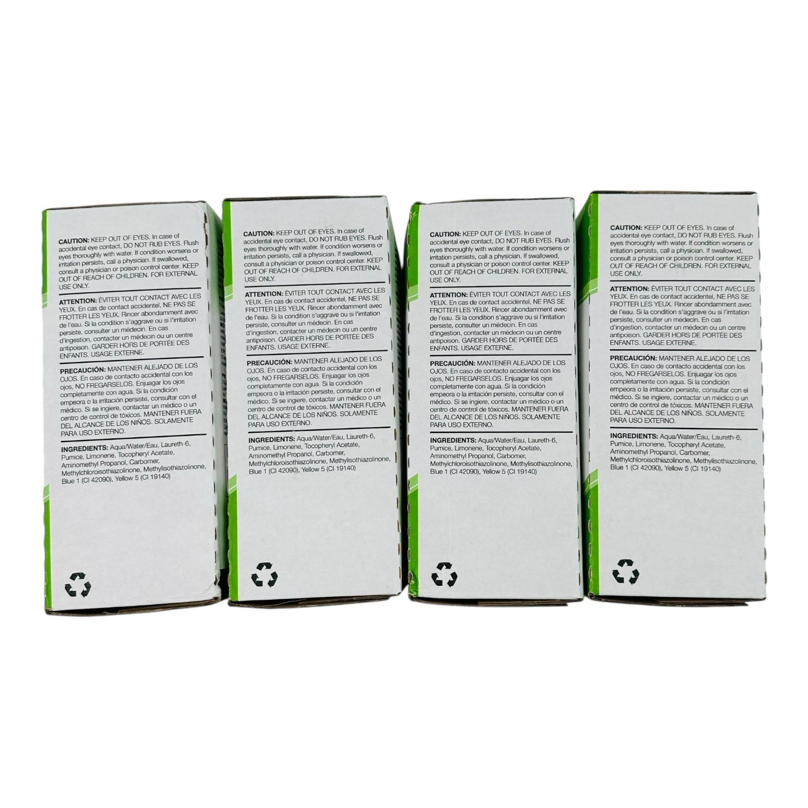 4 Refills Gojo Multi Green Hand Cleaner for PRO TDX Dispenser Exp.04/2028