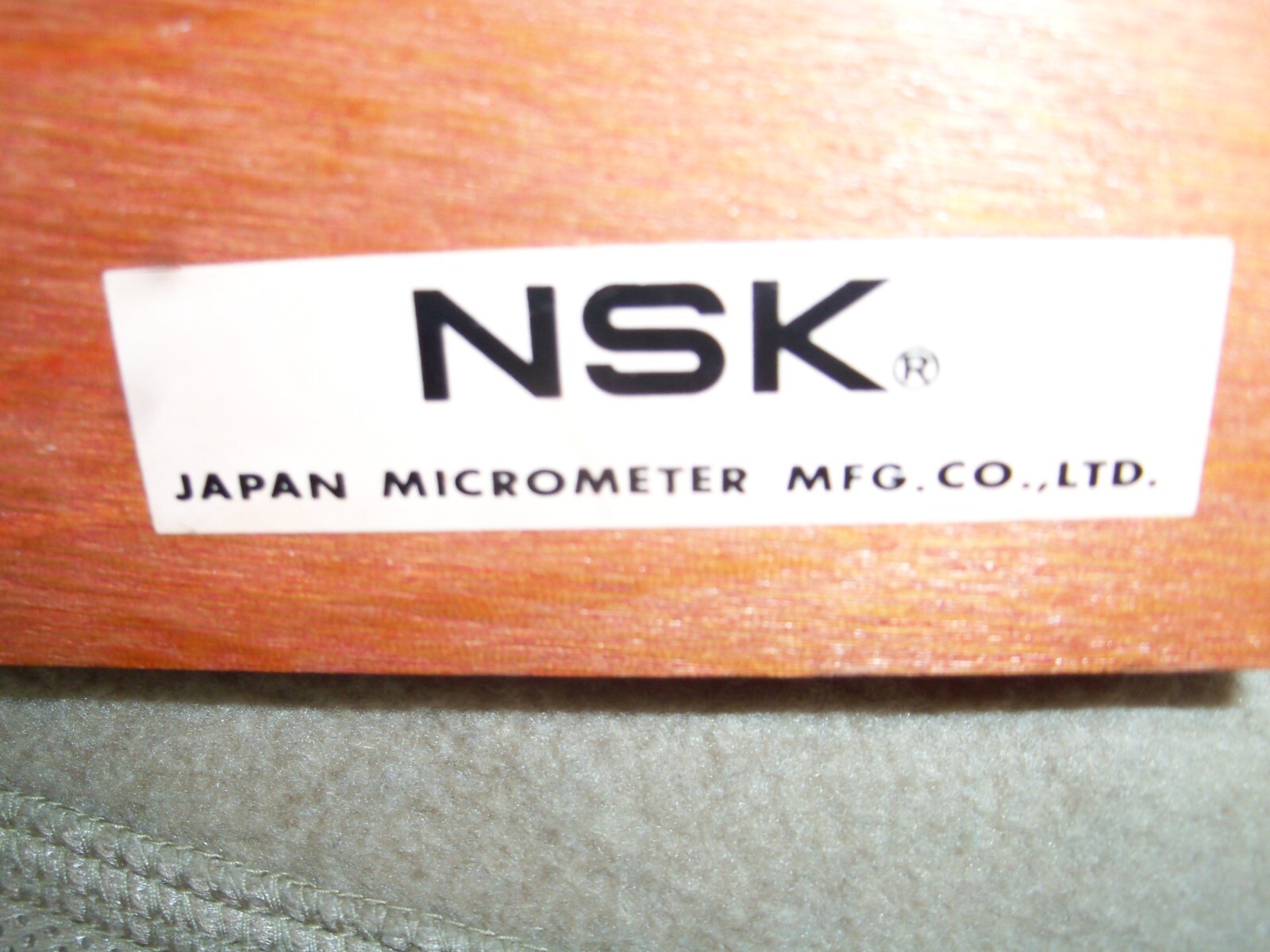 NSK MICROMETER 2-3″ OUTSIDE DIGITAL MICROMETER No. 550-603, 0.0001, Japan