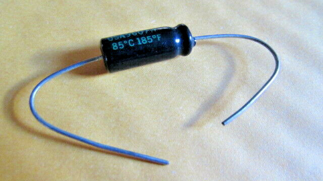 5uF 50VNP 5uF 50V Sprague TVAN1303.1 Axial Capacitor 85*C 185*F USA Qty: 1 piece