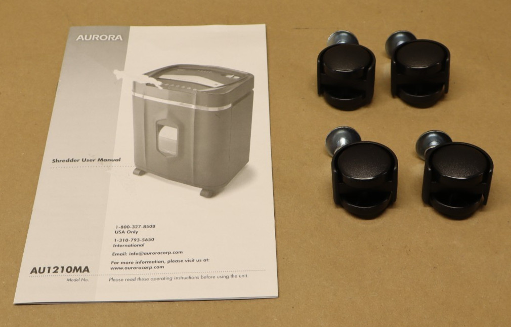 Aurora GB 12-Sheet Micro-Cut, Auto-Reverse, 60 Minutes Duty Cycle
