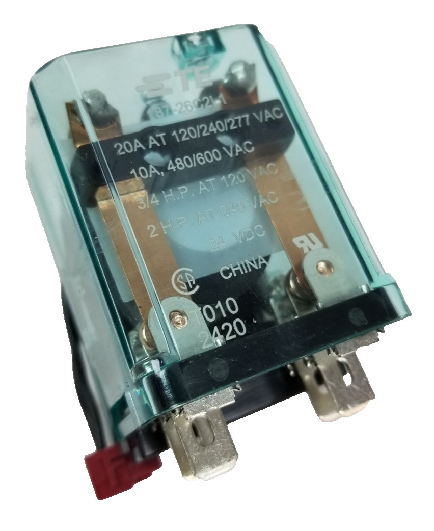 25 Potter&Brumfield TE 187-26C2L1 3-1608065-3 20A 24V General Purpose Relay NEW