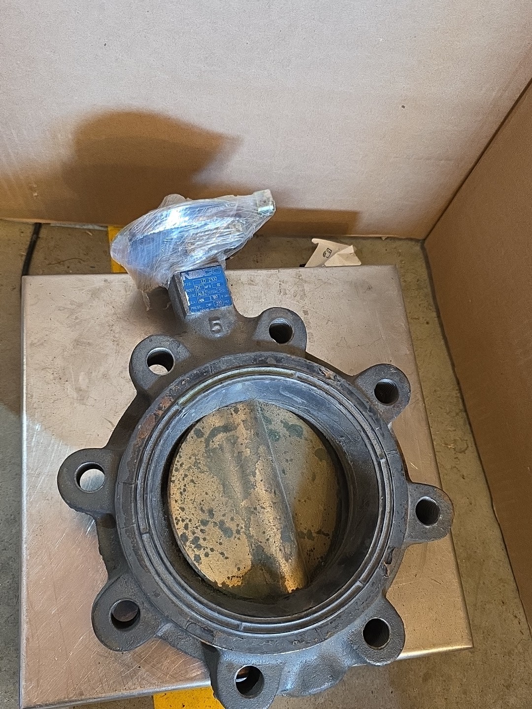 6 IN Nibco LD 120, BODY ID, NFG 02, DISK ALBZ, 200 PSI,