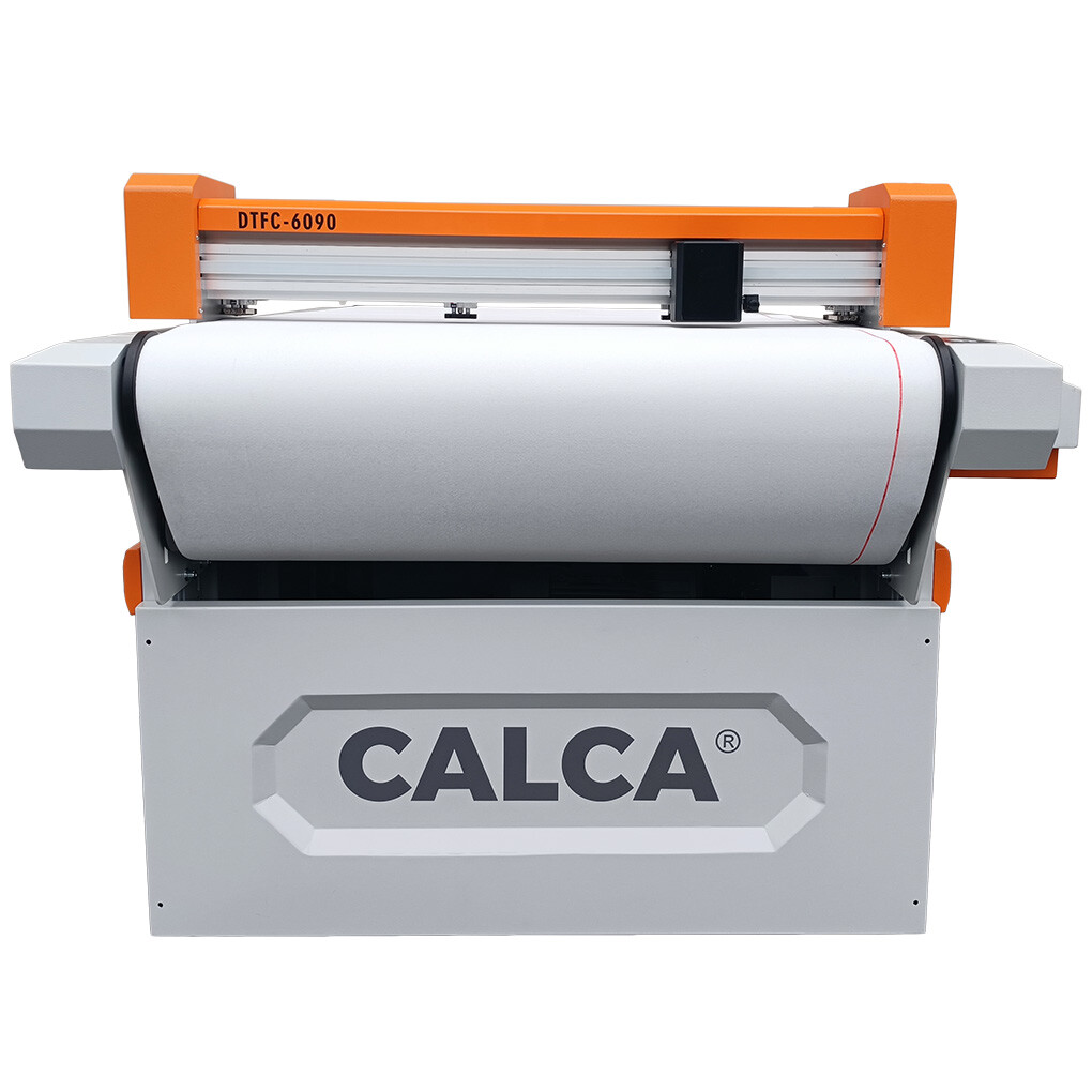 CALCA 60x90cm Auto Fed Flatbed Digital Roll Cutter For DTF Printing Film Pickup
