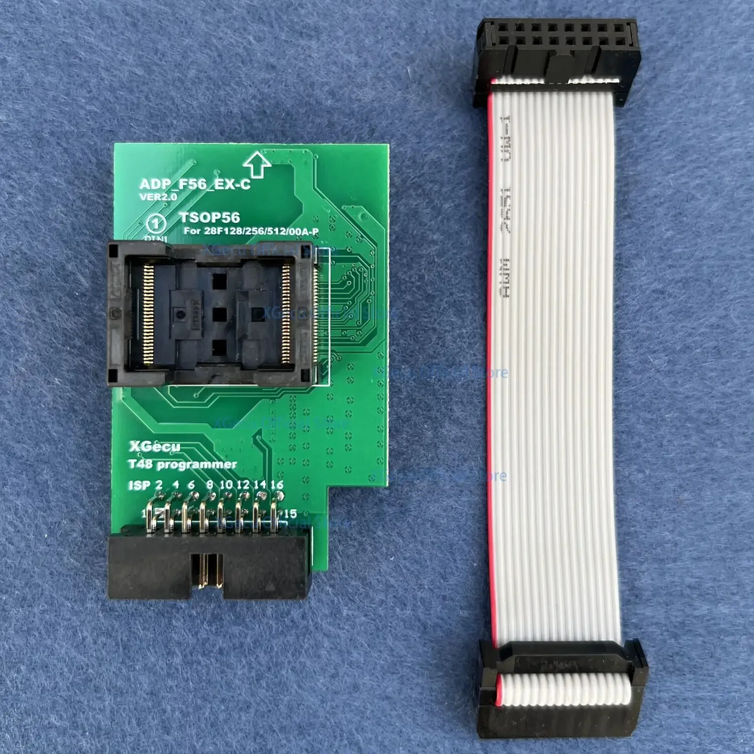 VER2.0 TSOP56 adapter only for XGecu T48 programmer ADP_F56_EX-A B or C