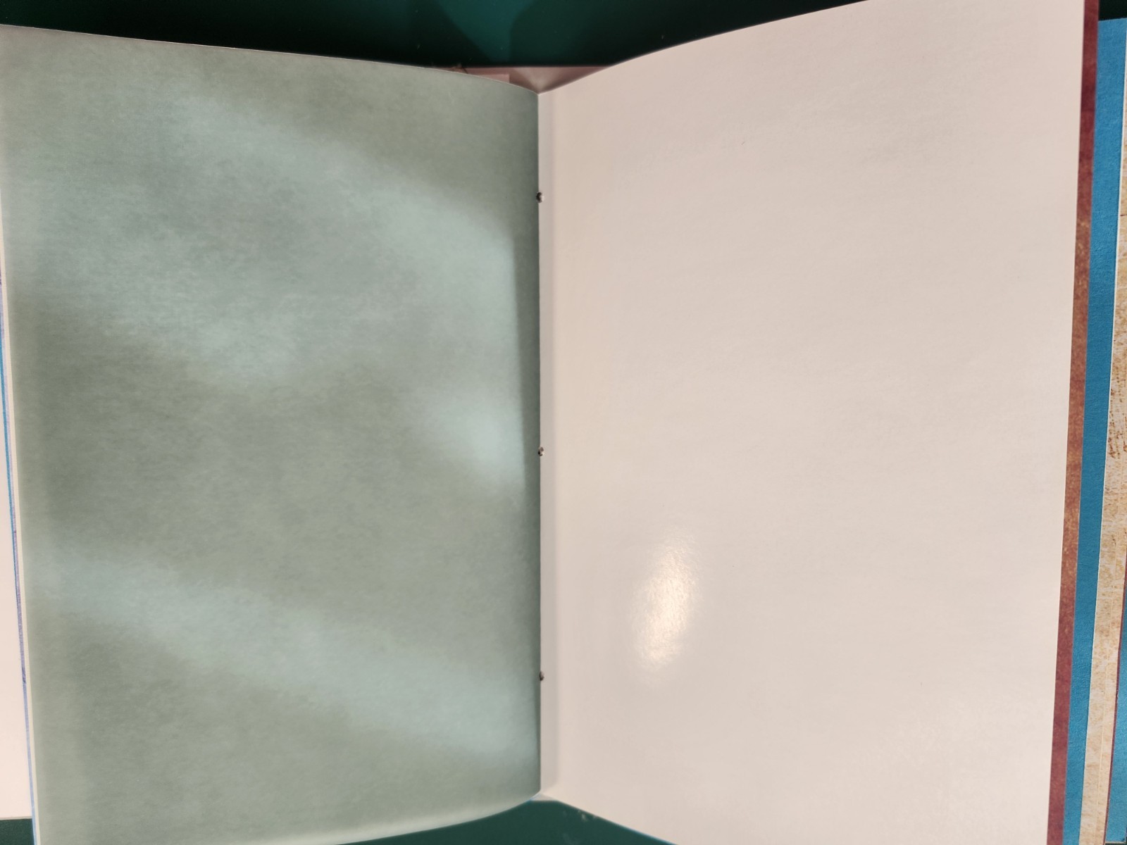Handmade XL BLANK NAKED JUNK JOURNAL 200pgs! 9x6x3.25