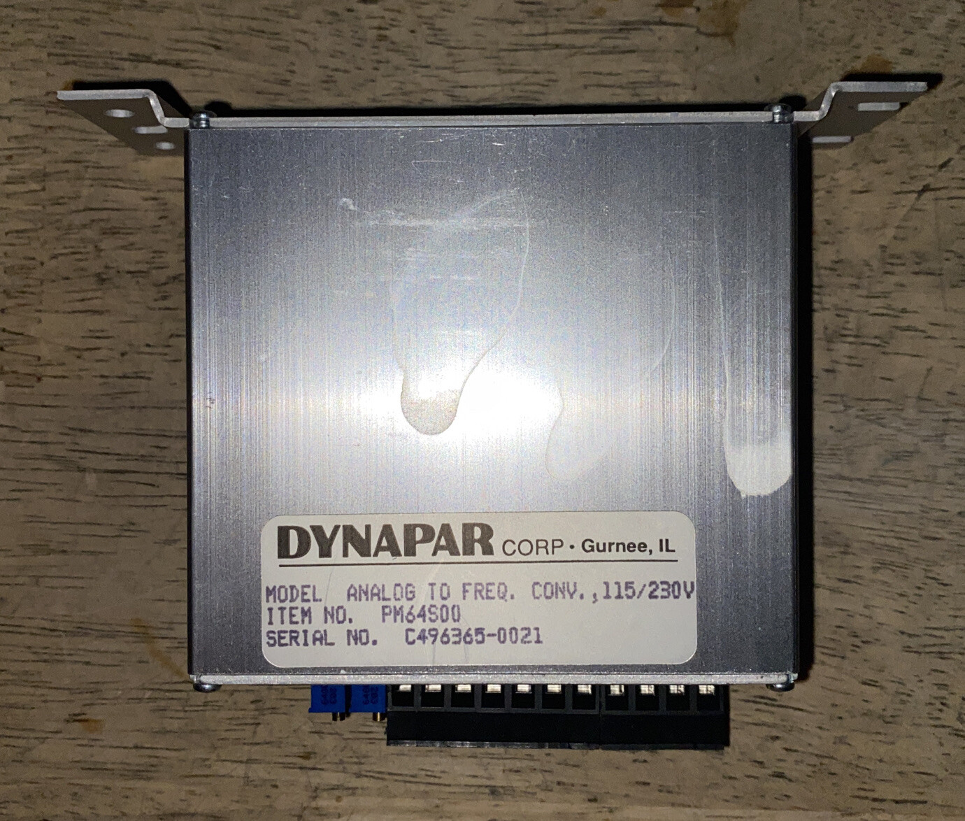 Dynapar PM64S00 Analog to Frequency Converter 115/230 V