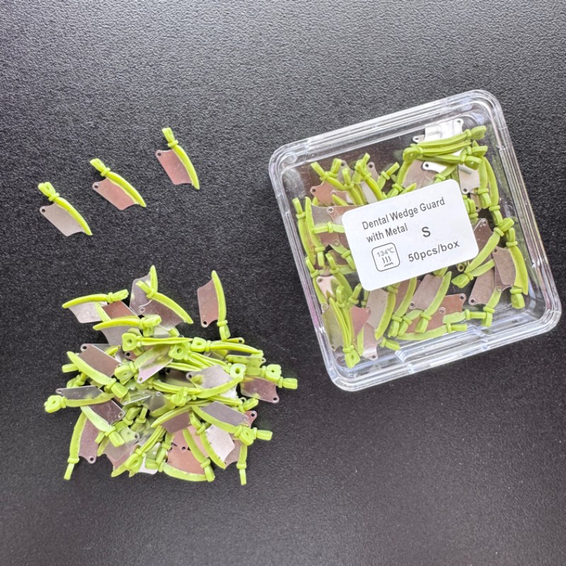50Pcs Dental Tooth Prep Interproximal Diastema Wedge Guard Matrix Fender Wedges