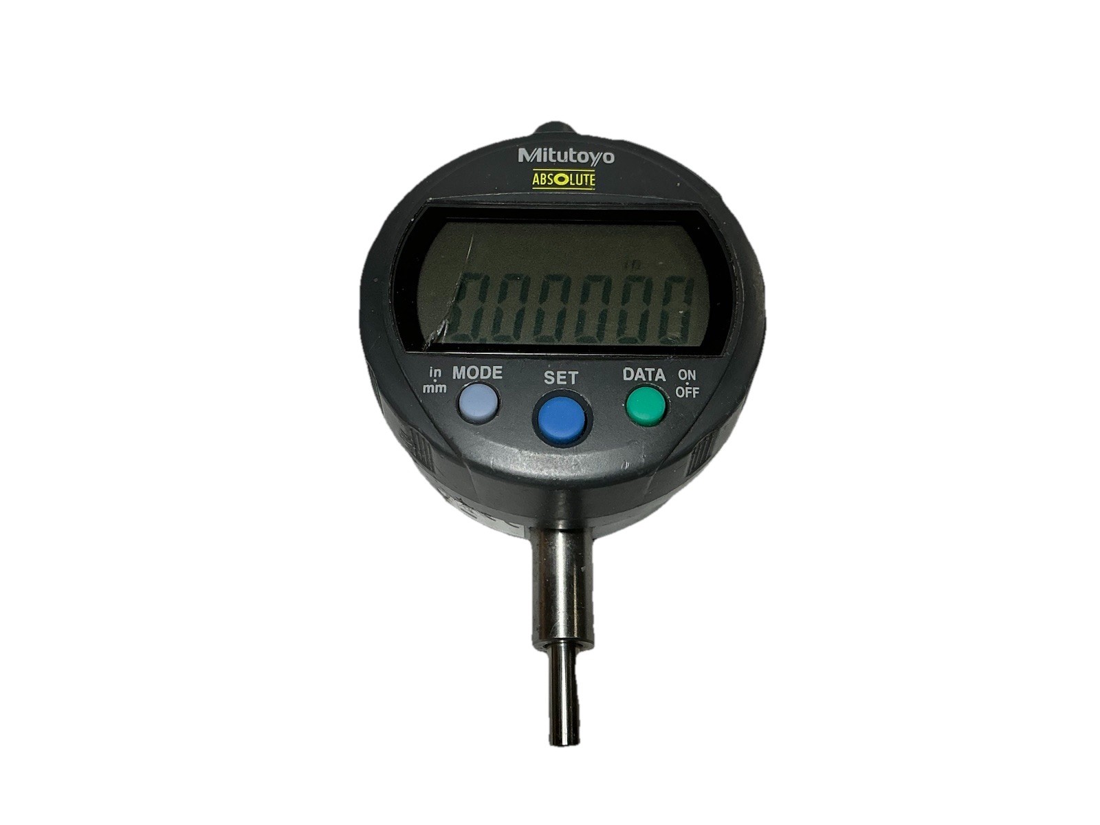 Mitutoyo 543-392B Digimatic Indicator, 0-.5″/0-12.7mm Range, .00005″ Cr Screen